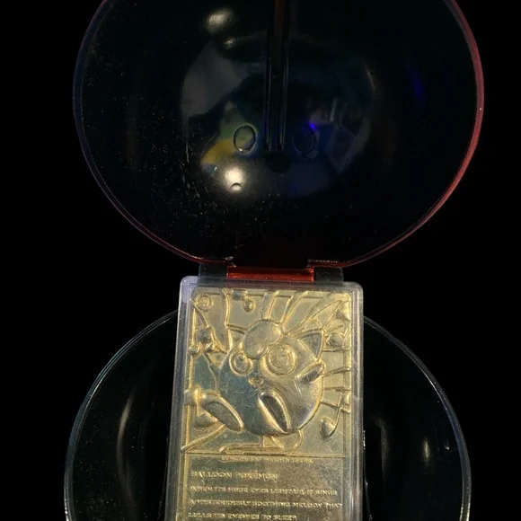 23k gold plated pokemon cards Togepi